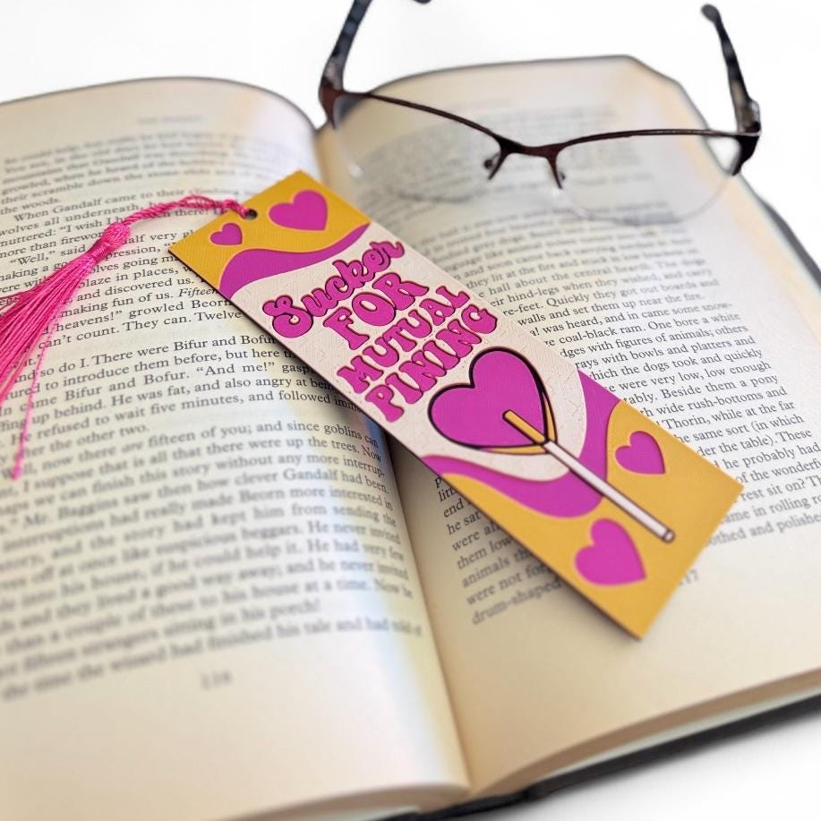 Sucker For Mutual Pining 3D Bookmark