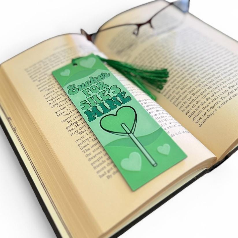 Sucker For She's Mine 3D Bookmark