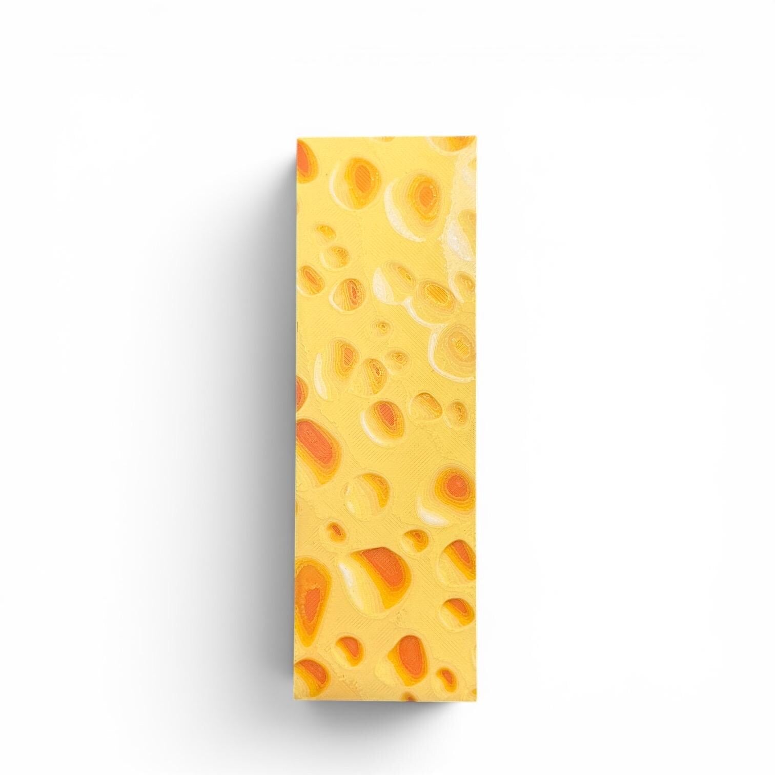 Cheese Block 3D Bookmark