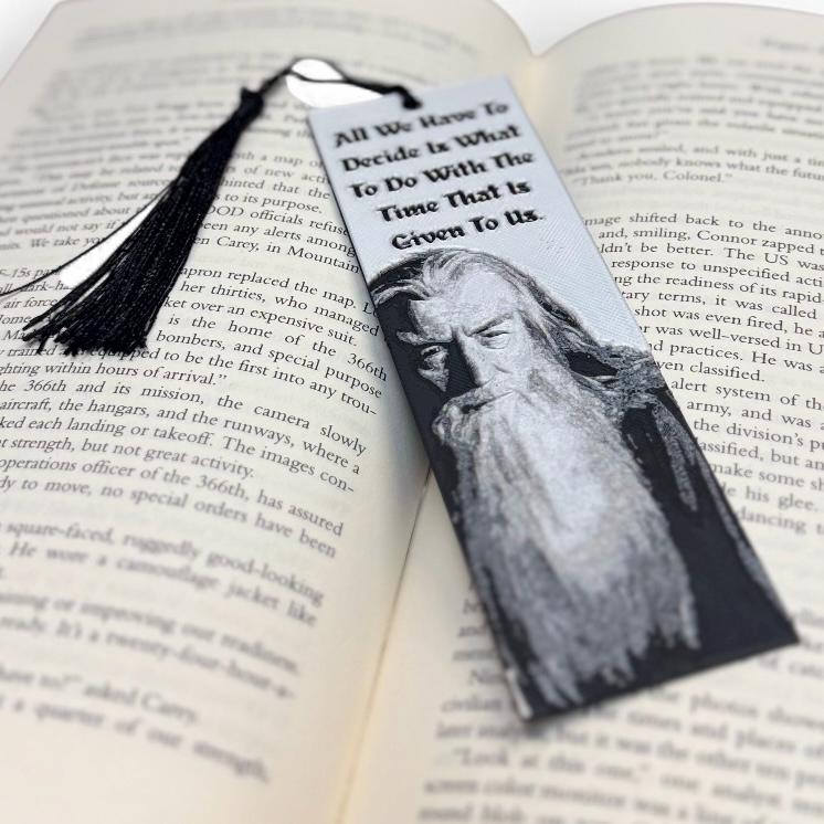 LOTR Gandalf Inspired 3D Bookmark